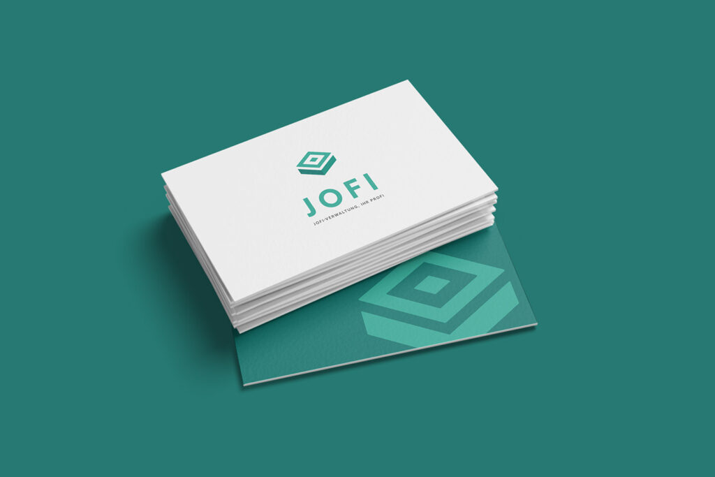 Visitenkartendesign für JOFI